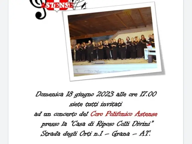 Concerto del Coro Polifonico Astense  - 18 giugno 2023