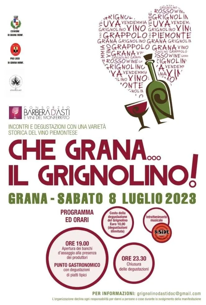 Che grana... il Grignolino! 2023